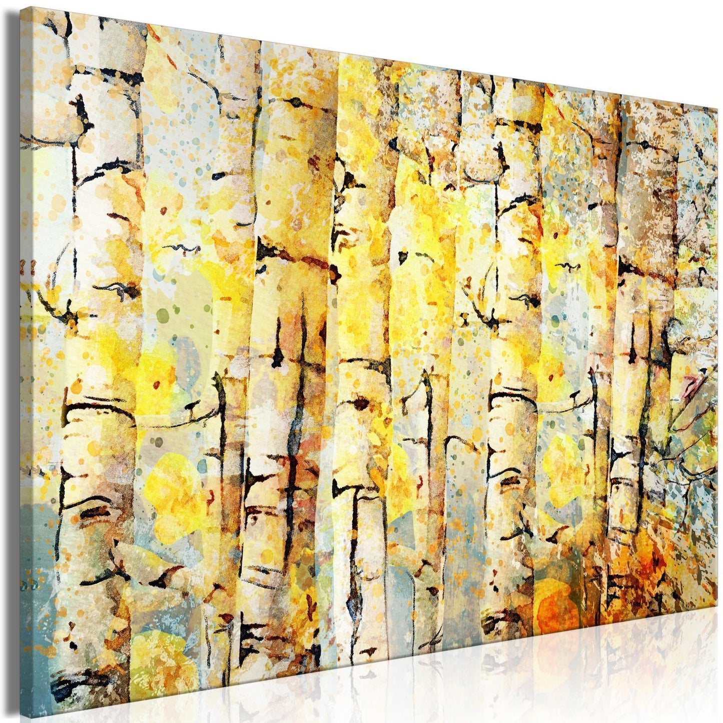 Painting - Summer Colors of the Forest (1 Part) Wide