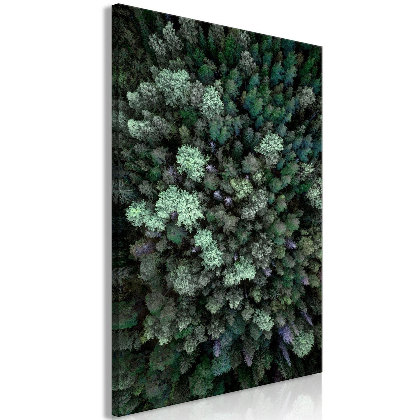 Gemälde - Über den Wald fliegen (1 Teil) Vertikal
