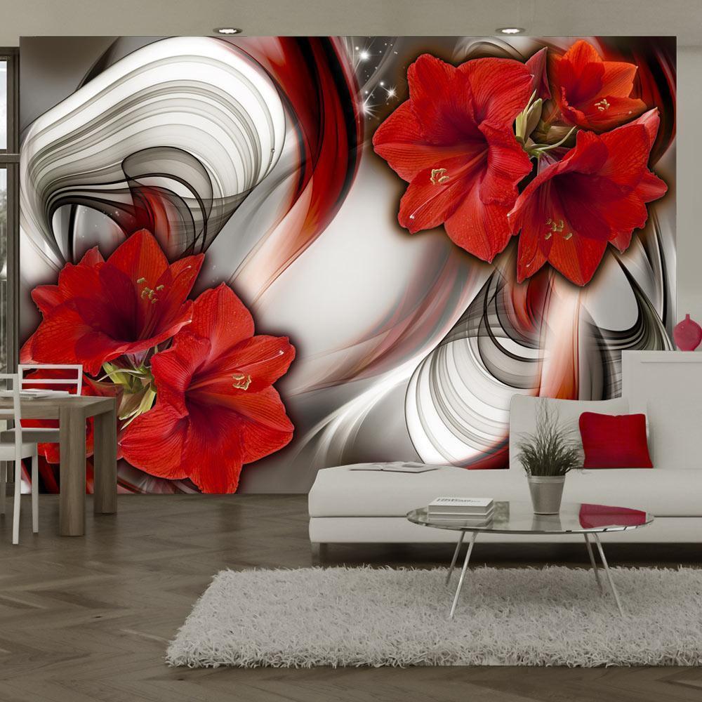 Wall Mural - Amaryllis - Ballad of the Red