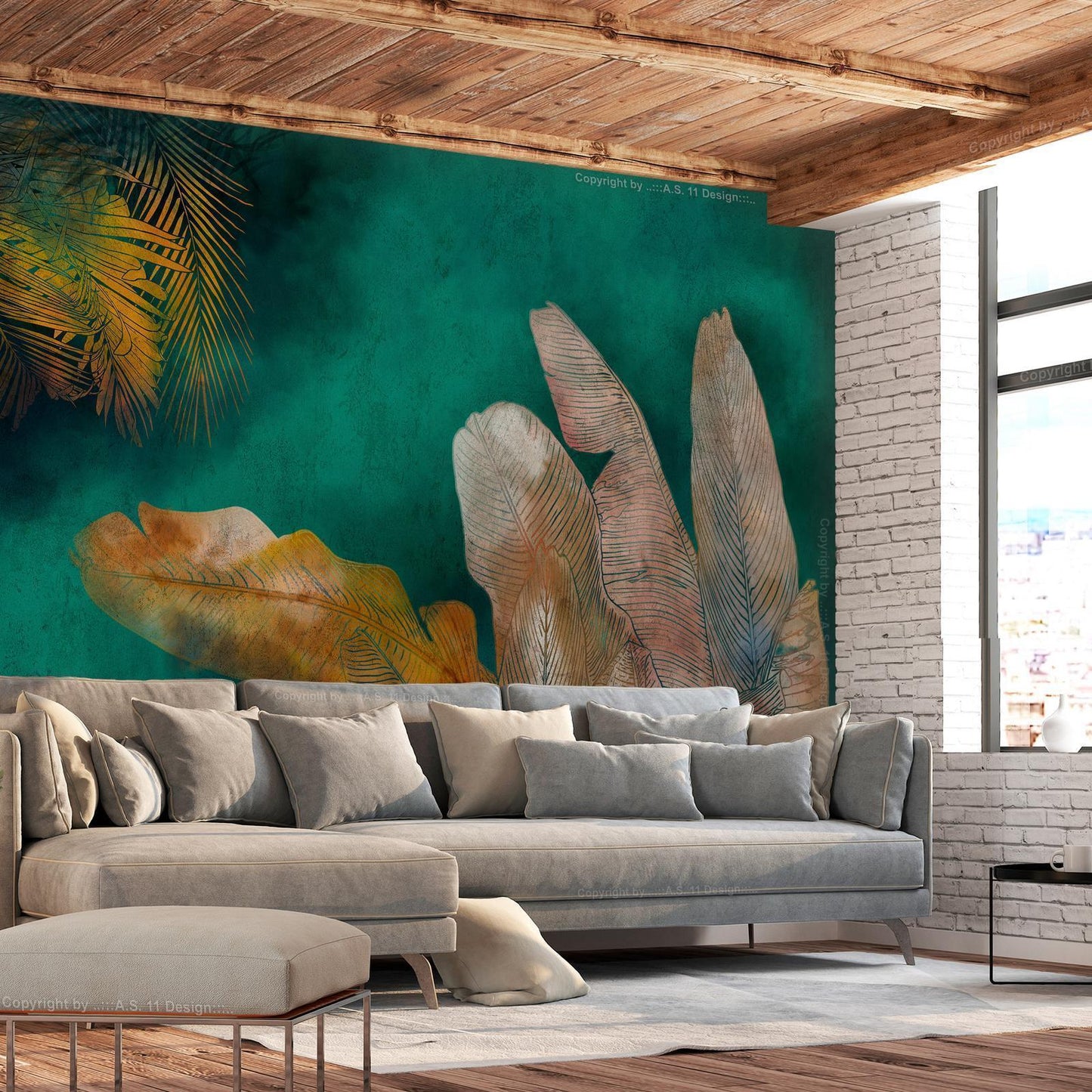 Wall Mural - Painted Jungle