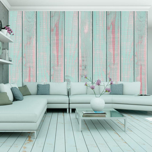Wall Mural - Peppermint clouds