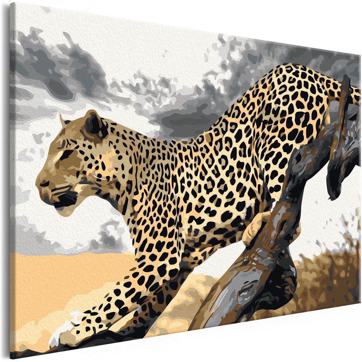 DIY Leinwandgemälde – Gepard 