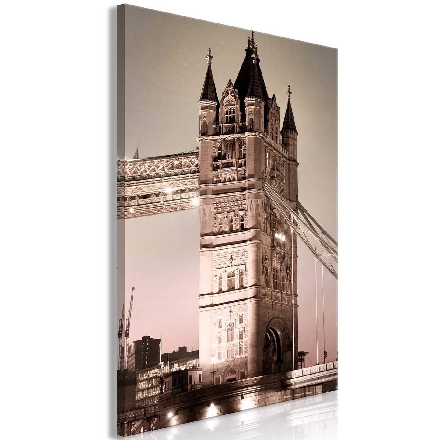 Gemälde - London Bridge (1 Teil) Vertikal