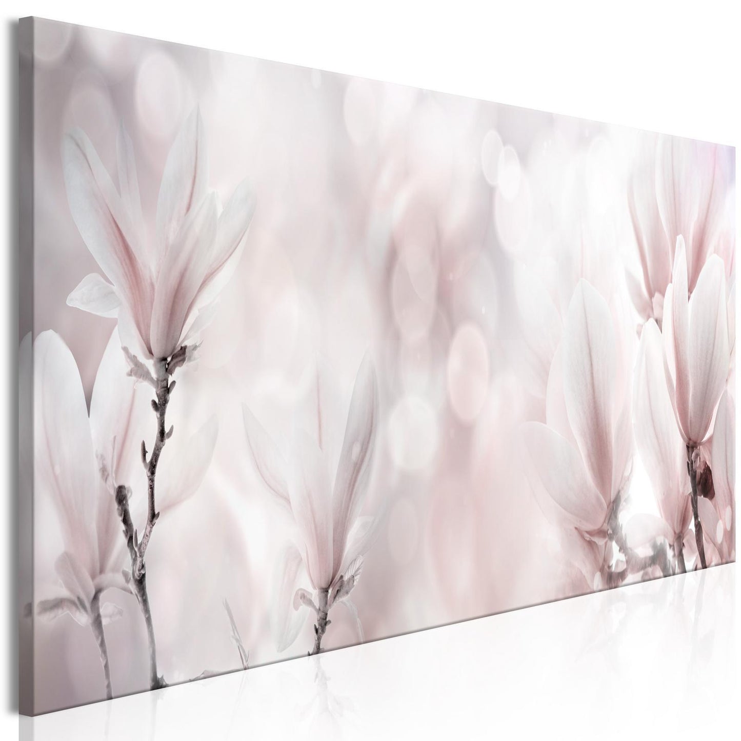 Painting - Misty Flowers (1 Part) Narrow