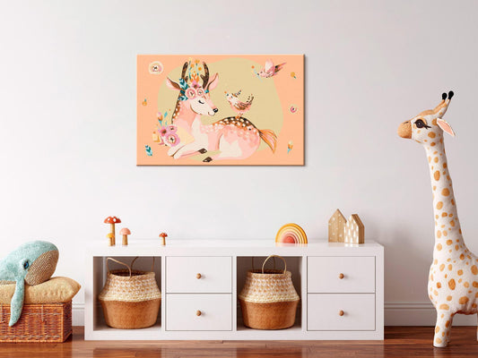 Do-It-Yourself Canvas Painting - Doe 