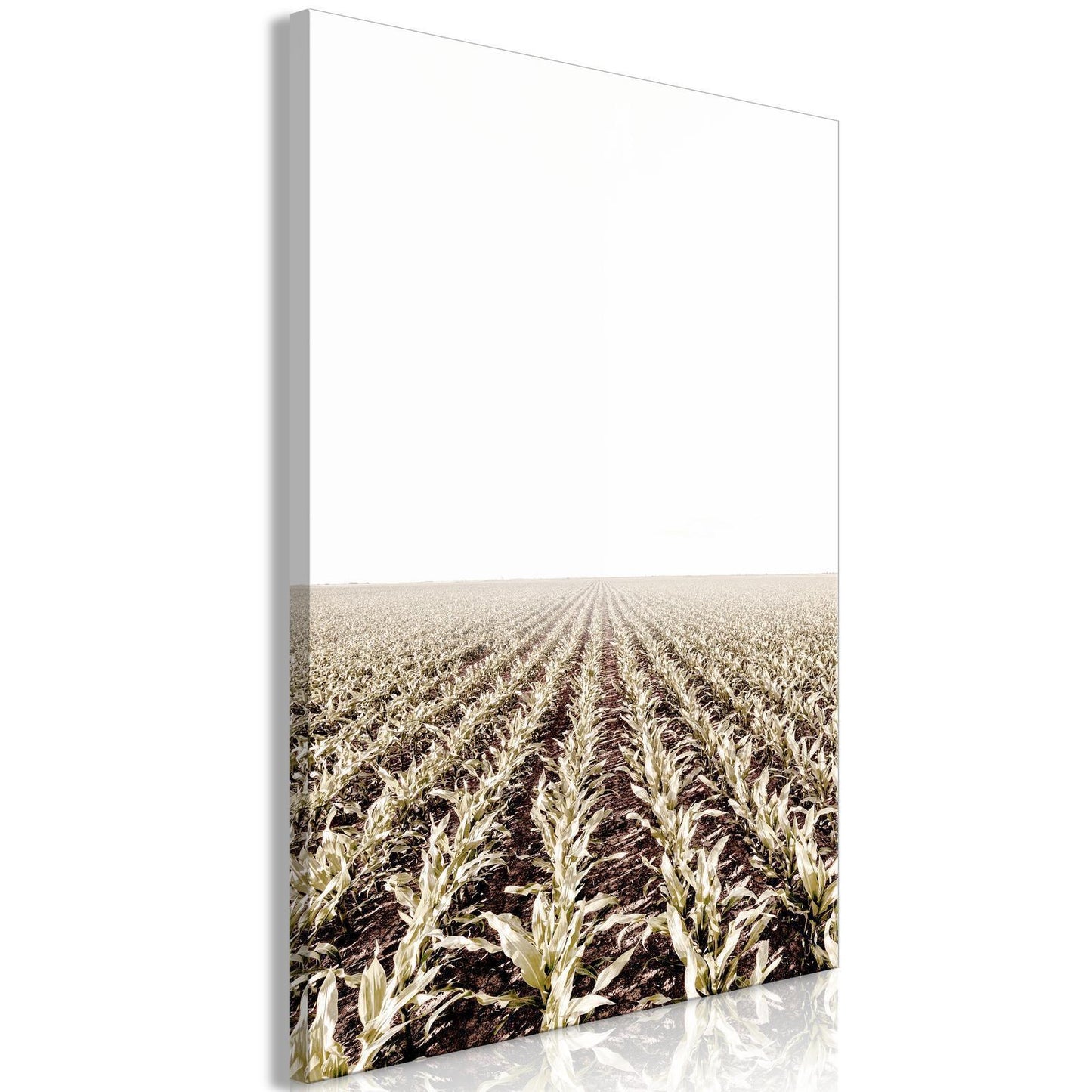 Schilderij - Corn Field (1 Part) Vertical