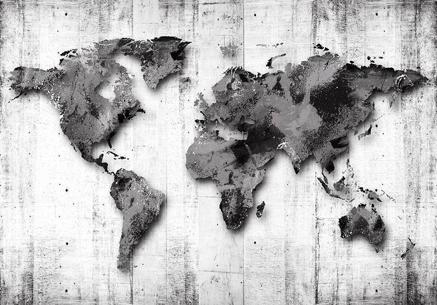 Wall Mural - World in Shades of Gray