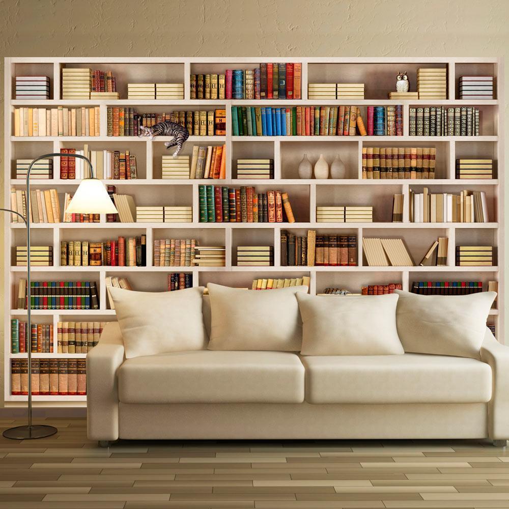 Self-adhesive photo wallpaper - Home library