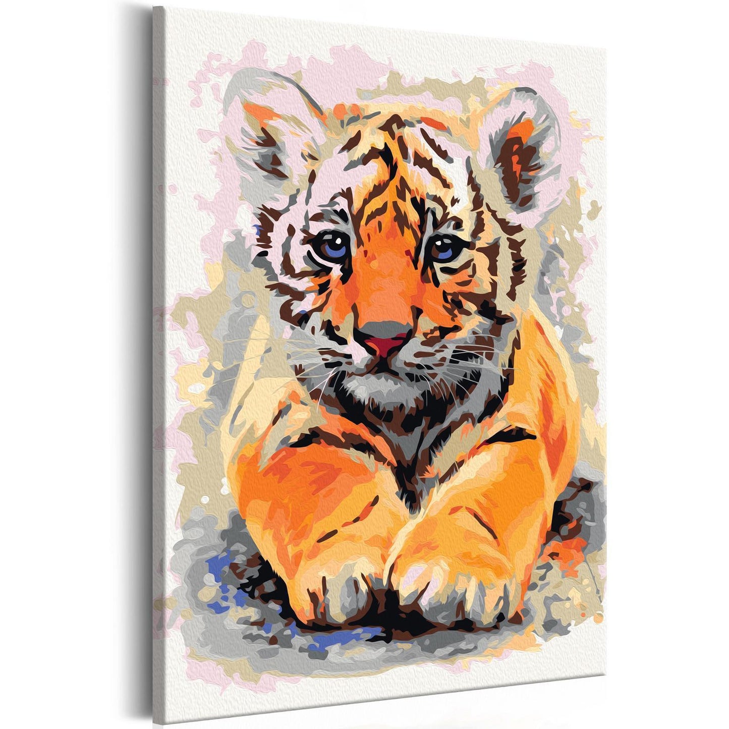DIY Canvas Painting - Baby Tiger 