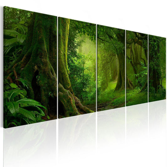 Malerei - Tropischer Dschungel
