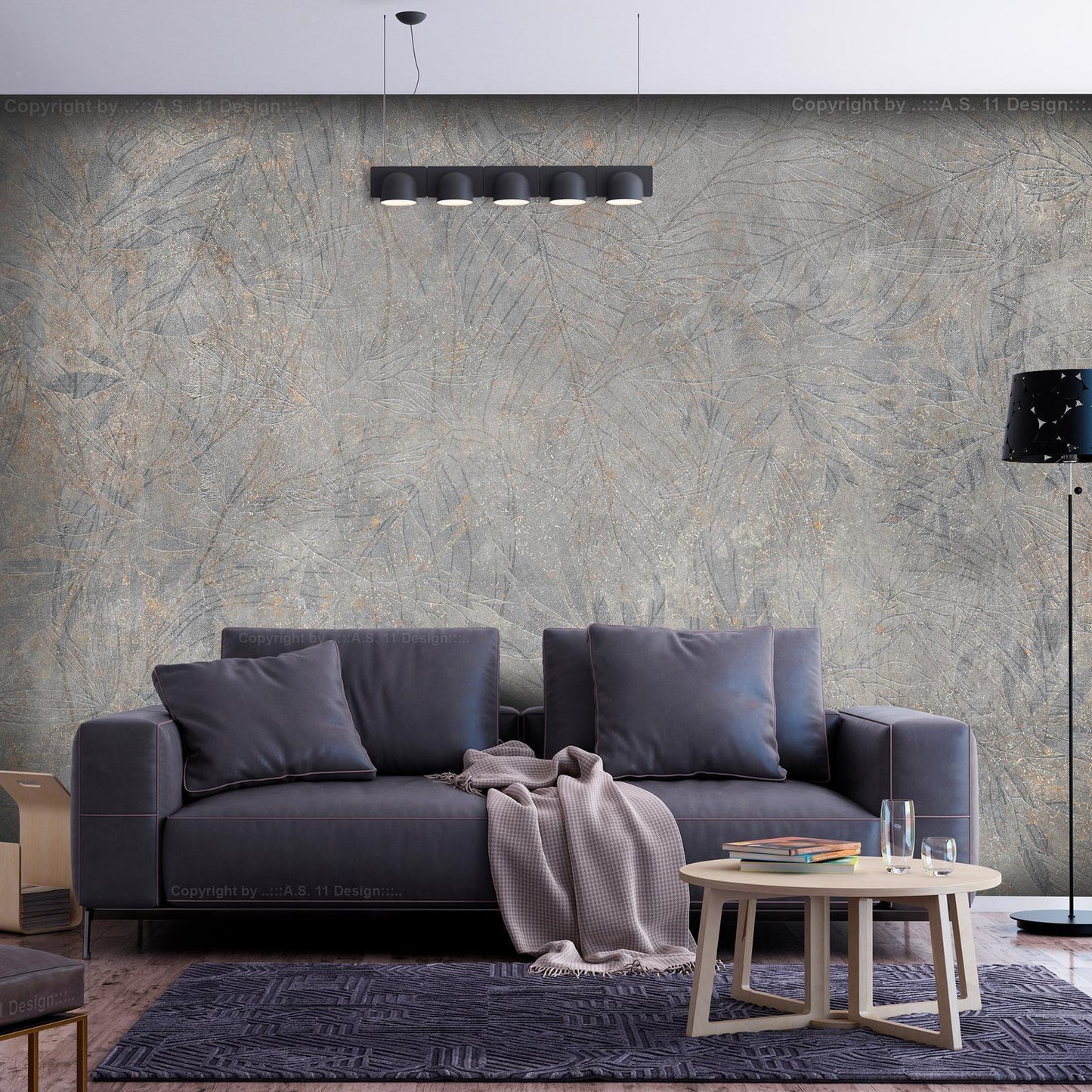 Self-adhesive photo wallpaper - Gray of Nature