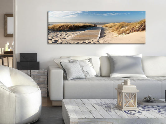 Painting - Unguarded beach