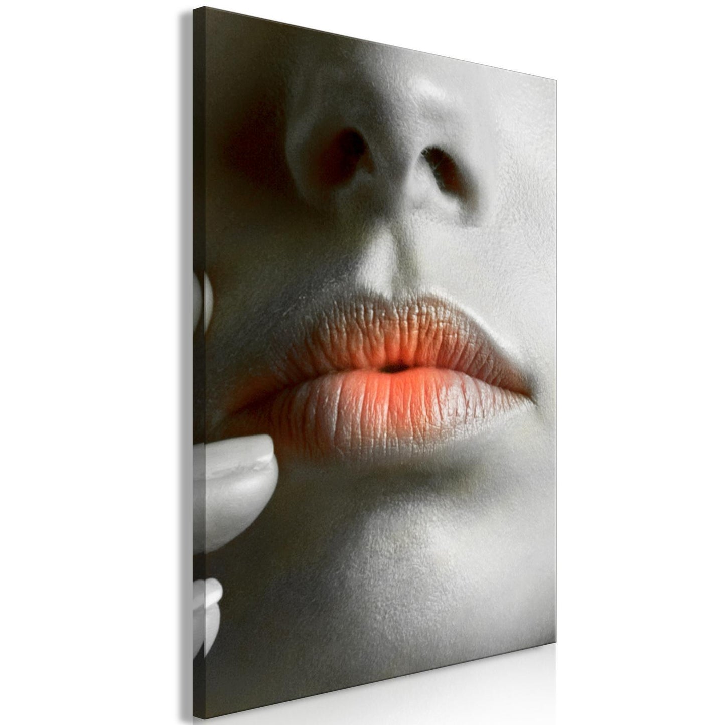 Schilderij - Hot Lips (1 Part) Vertical