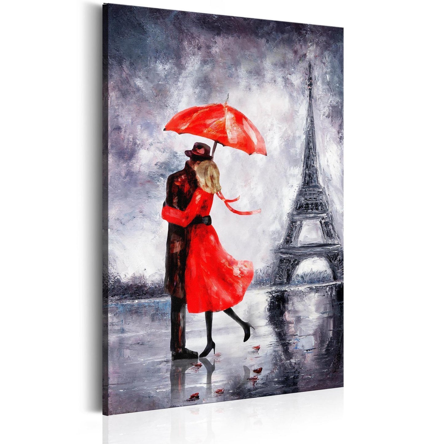 Painting - Love in Paris