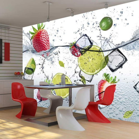 Self-adhesive photo wallpaper - Fruit cocktail