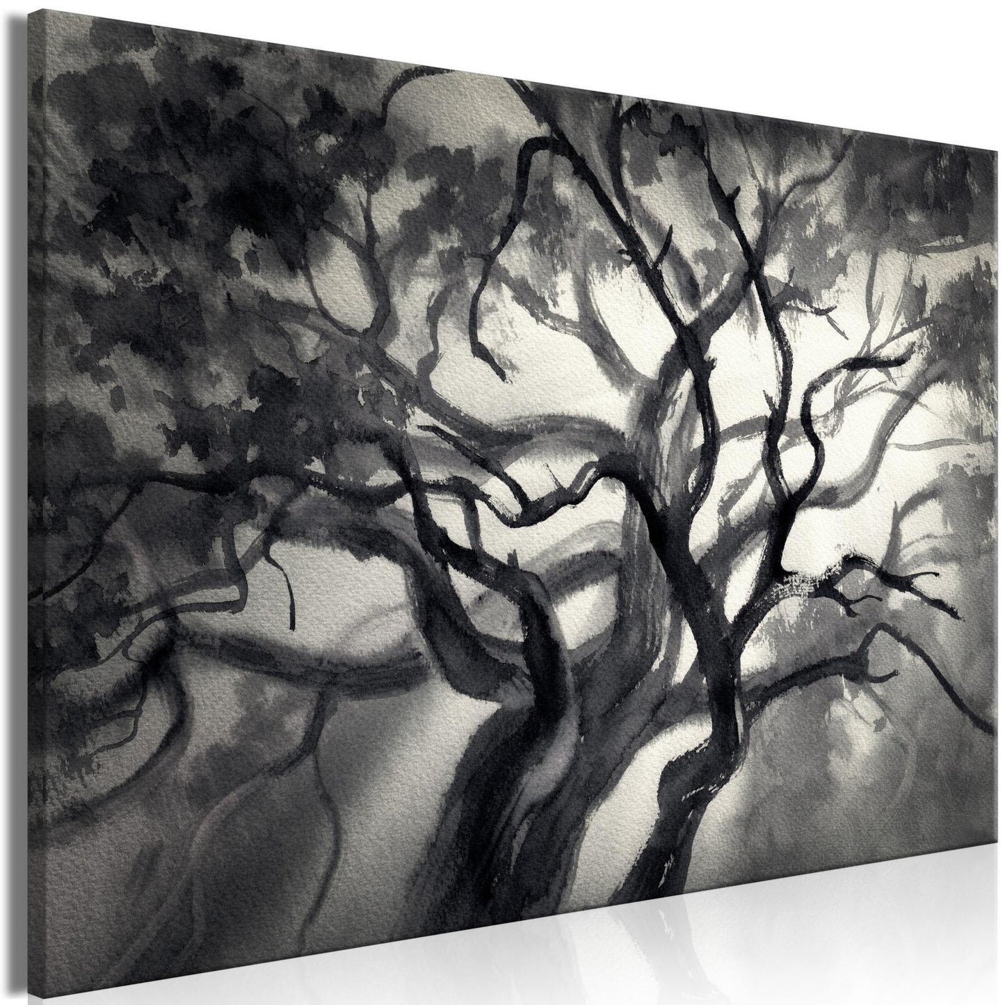 Painting - Lighted Branches (1 Part) Wide