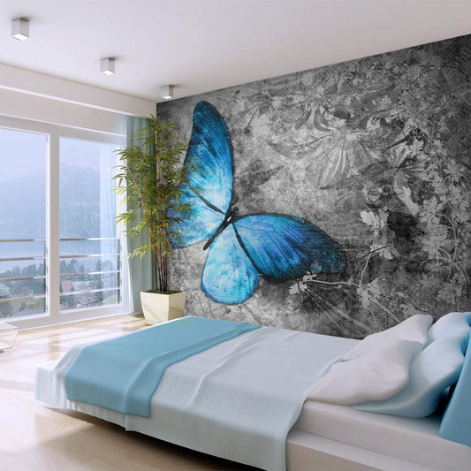 Wall Mural - Blue butterfly