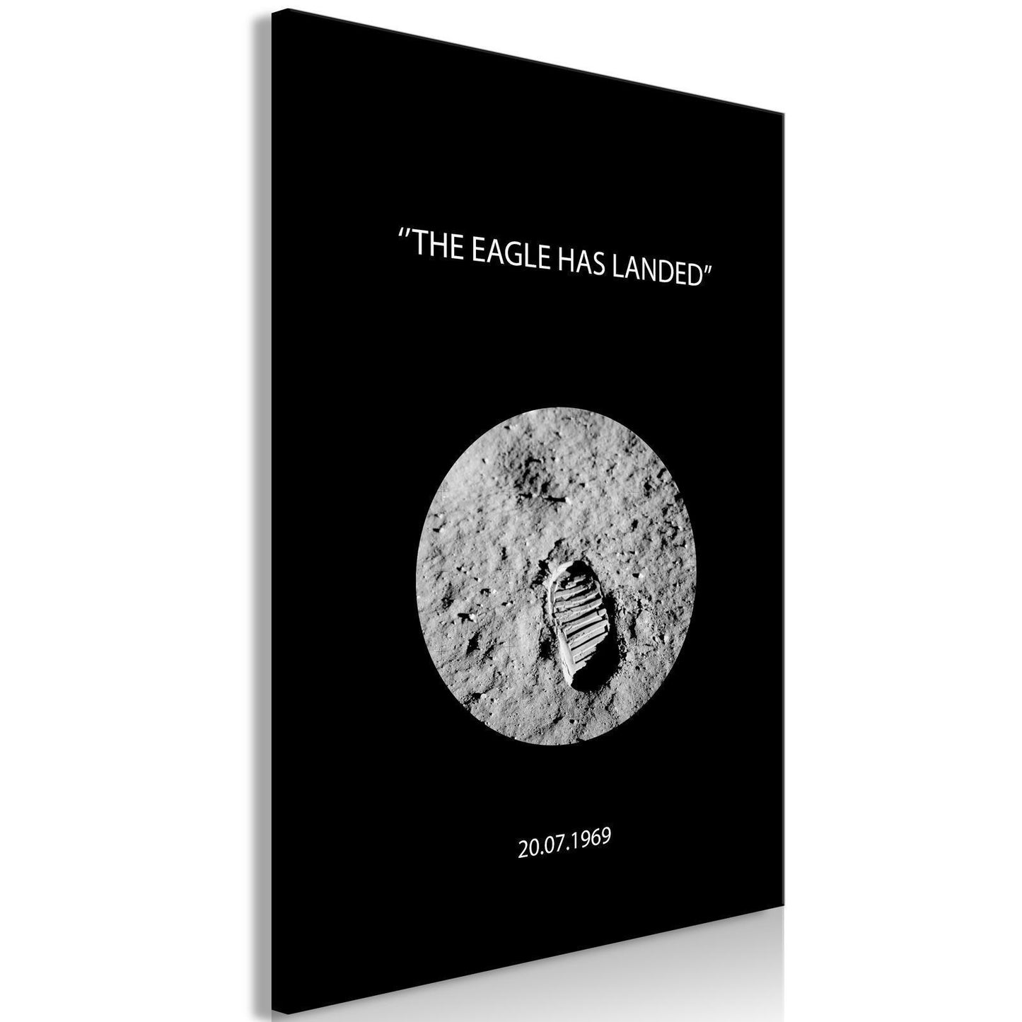 Schilderij - The Eagle Has Landed (1 Part) Vertical