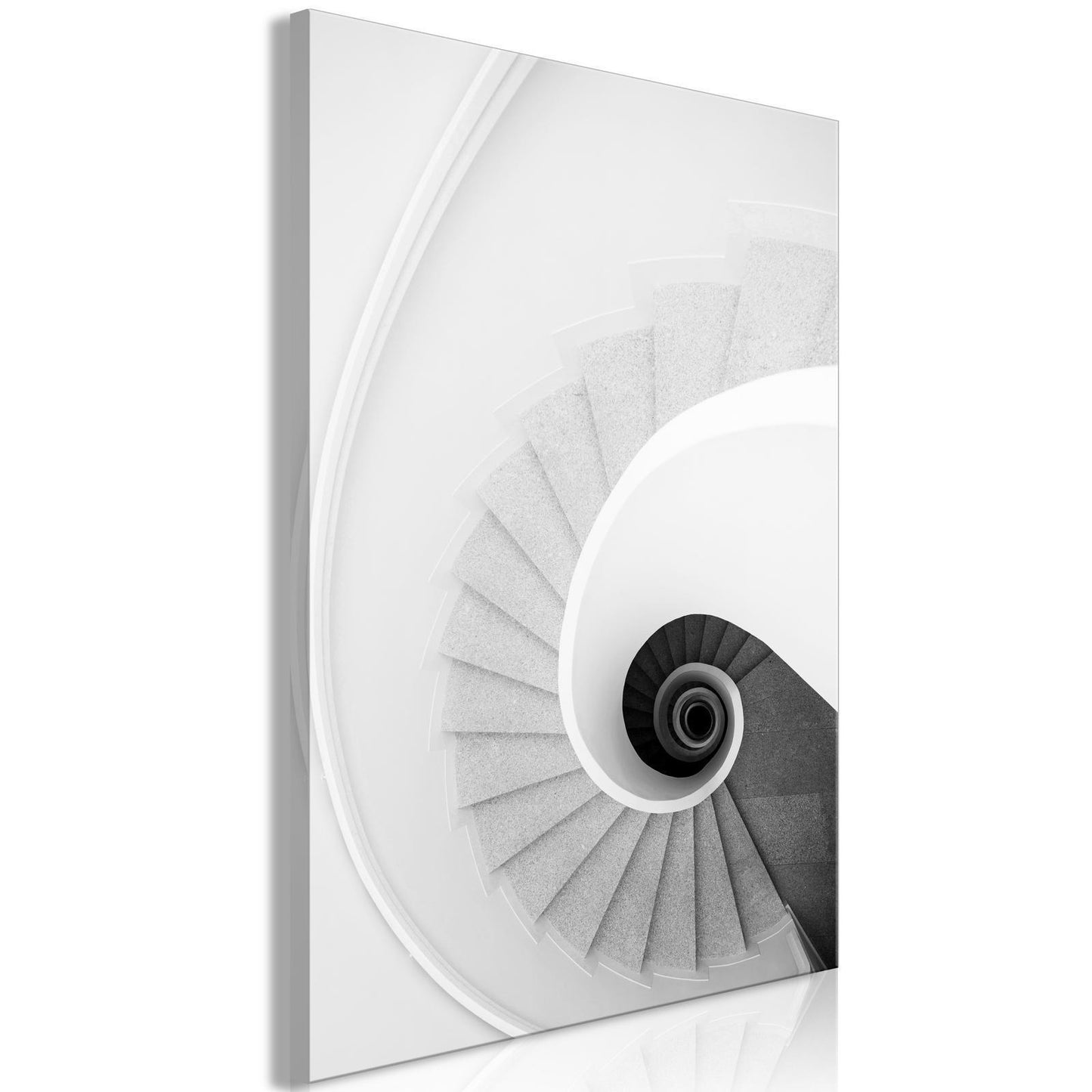 Gemälde - Weiße Treppe (1 Teil) Vertikal