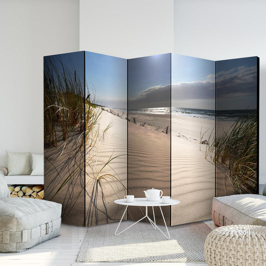 Folding Screen - Beach in Mrzezyno II [Room Dividers] 