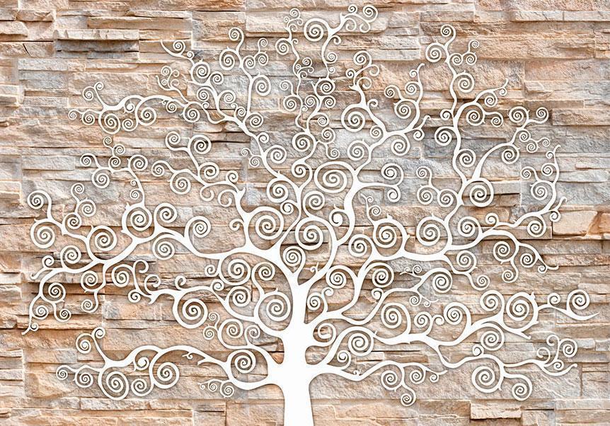 Wall Mural - Stone Tree