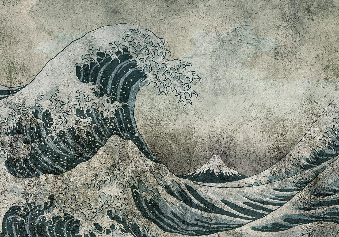 Wall Mural - Power of the Big Wave