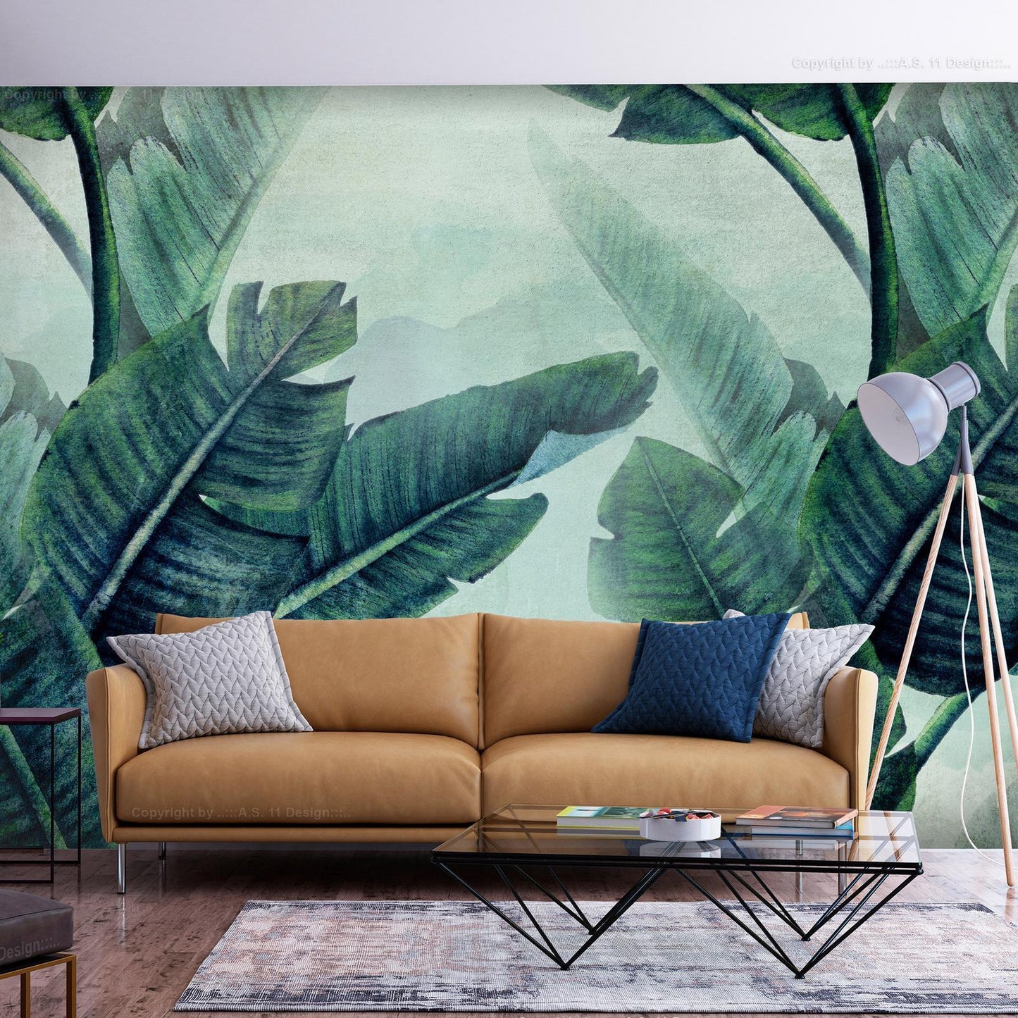 Self-adhesive photo wallpaper - Magic Plants - Second Variant