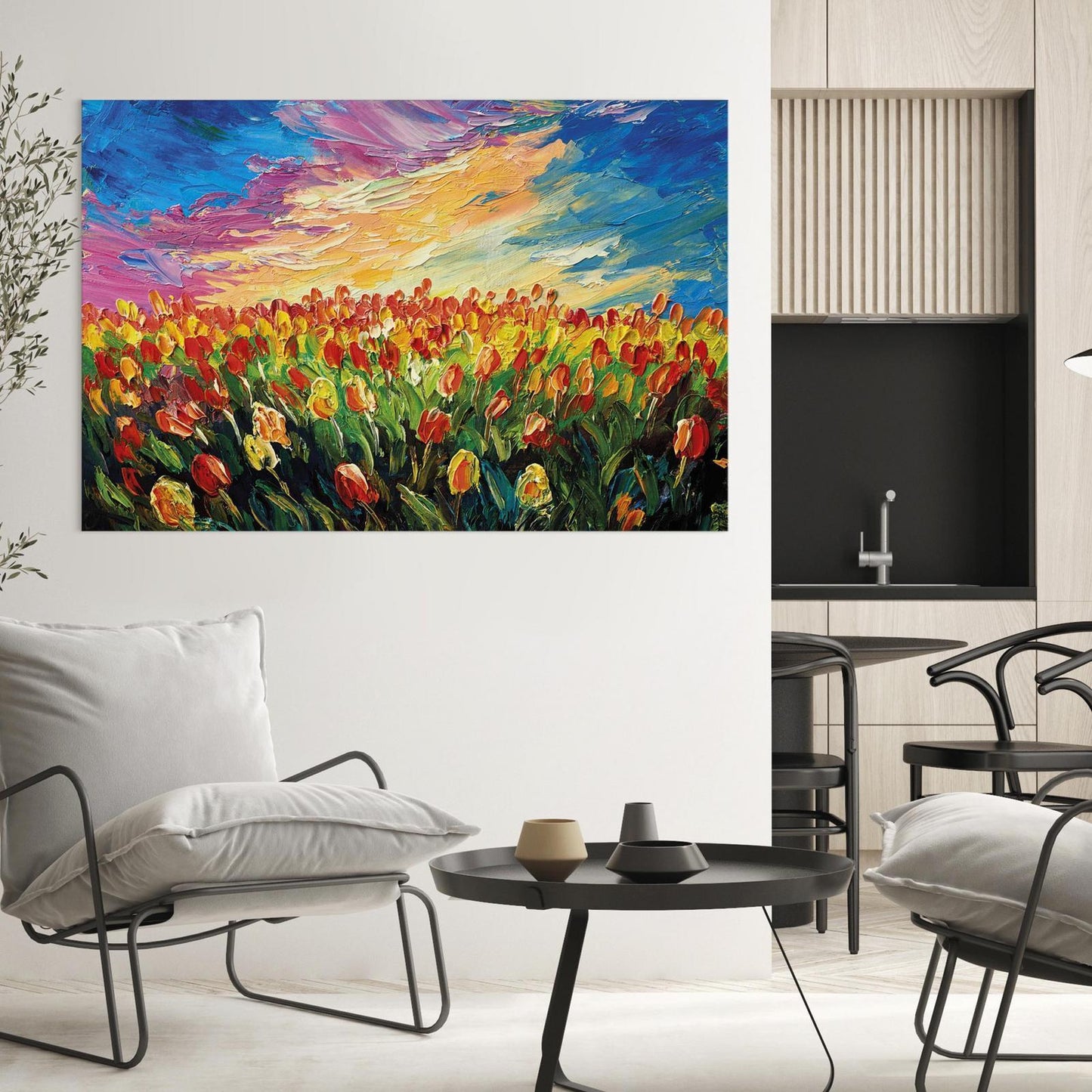 Gemälde - Tulpenmeer
