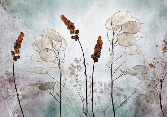 Self-adhesive photo wallpaper - Lunaria in the Meadow