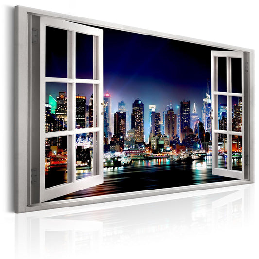 Painting - Window: View of New York