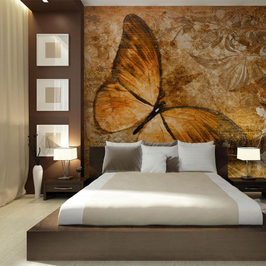 Wall Mural - butterfly (sepia)