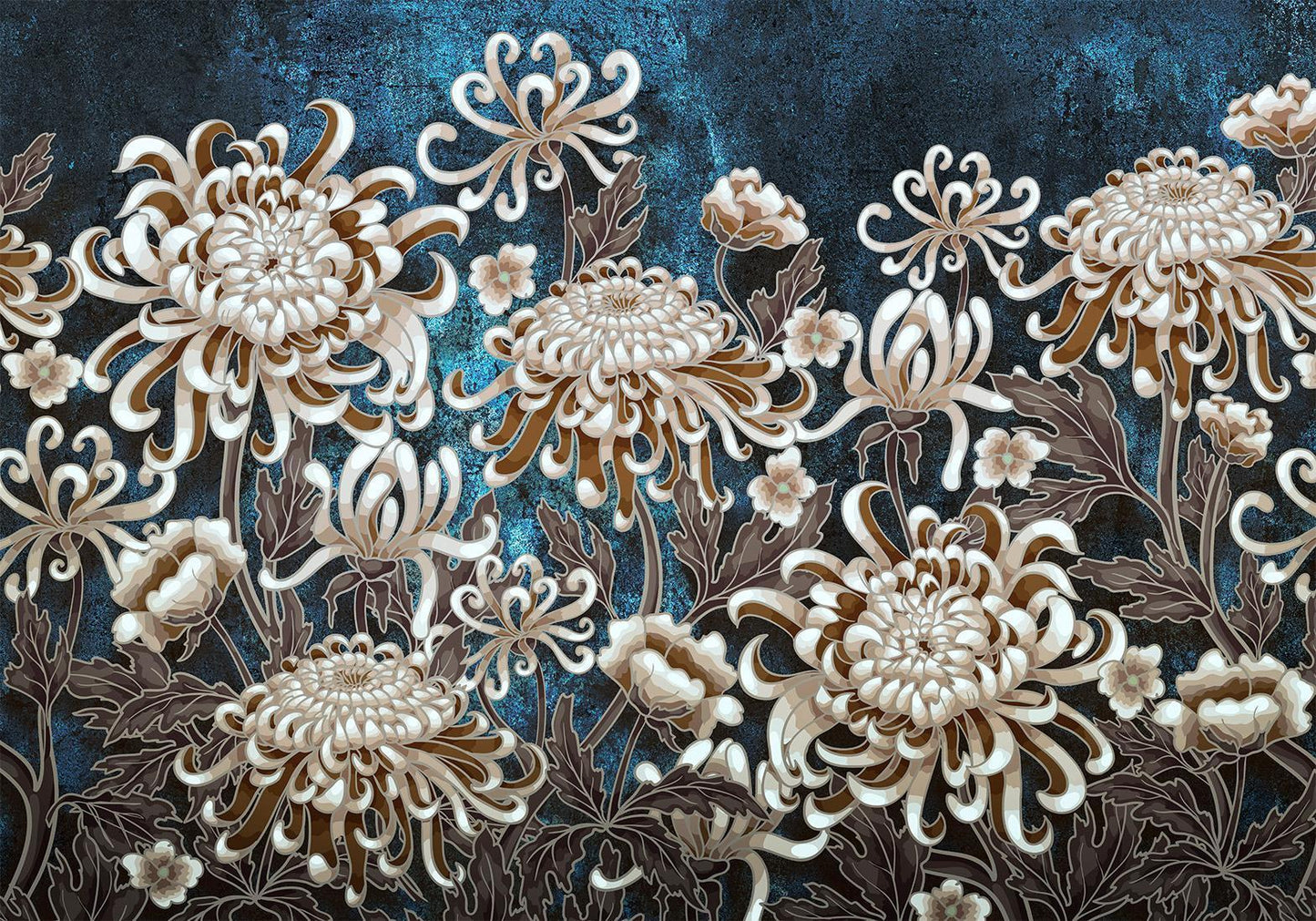 Fotobehang - Sea Flowers