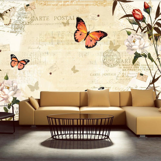 Wall Mural - Melodies of butterflies