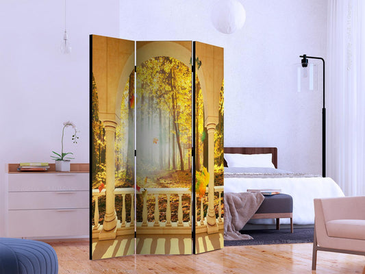 Folding Screen - Dream About Autumnal Forest [Room Dividers] 