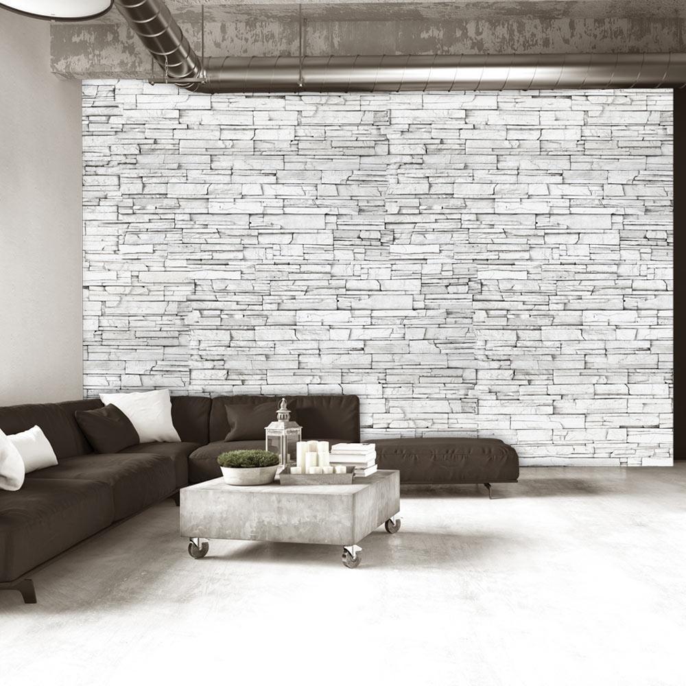 Wall Mural - White Brick