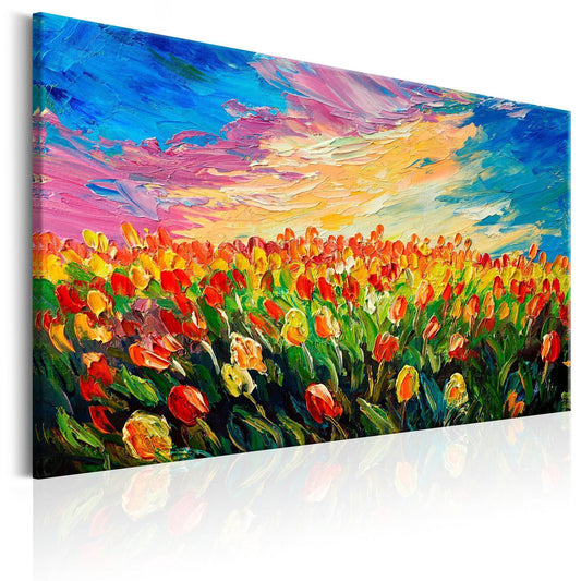 Painting - Sea of ​​Tulips
