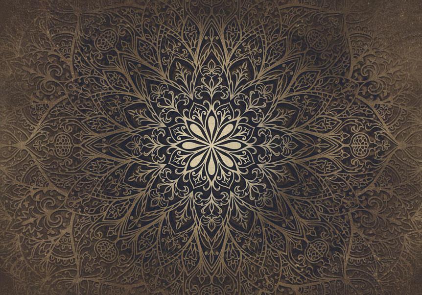 Self-adhesive photo wallpaper - Mandala