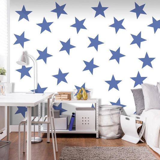 Wall Mural - Blue Star