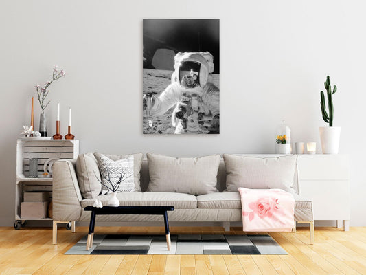 Schilderij - Profession of Astronaut (1 Part) Vertical
