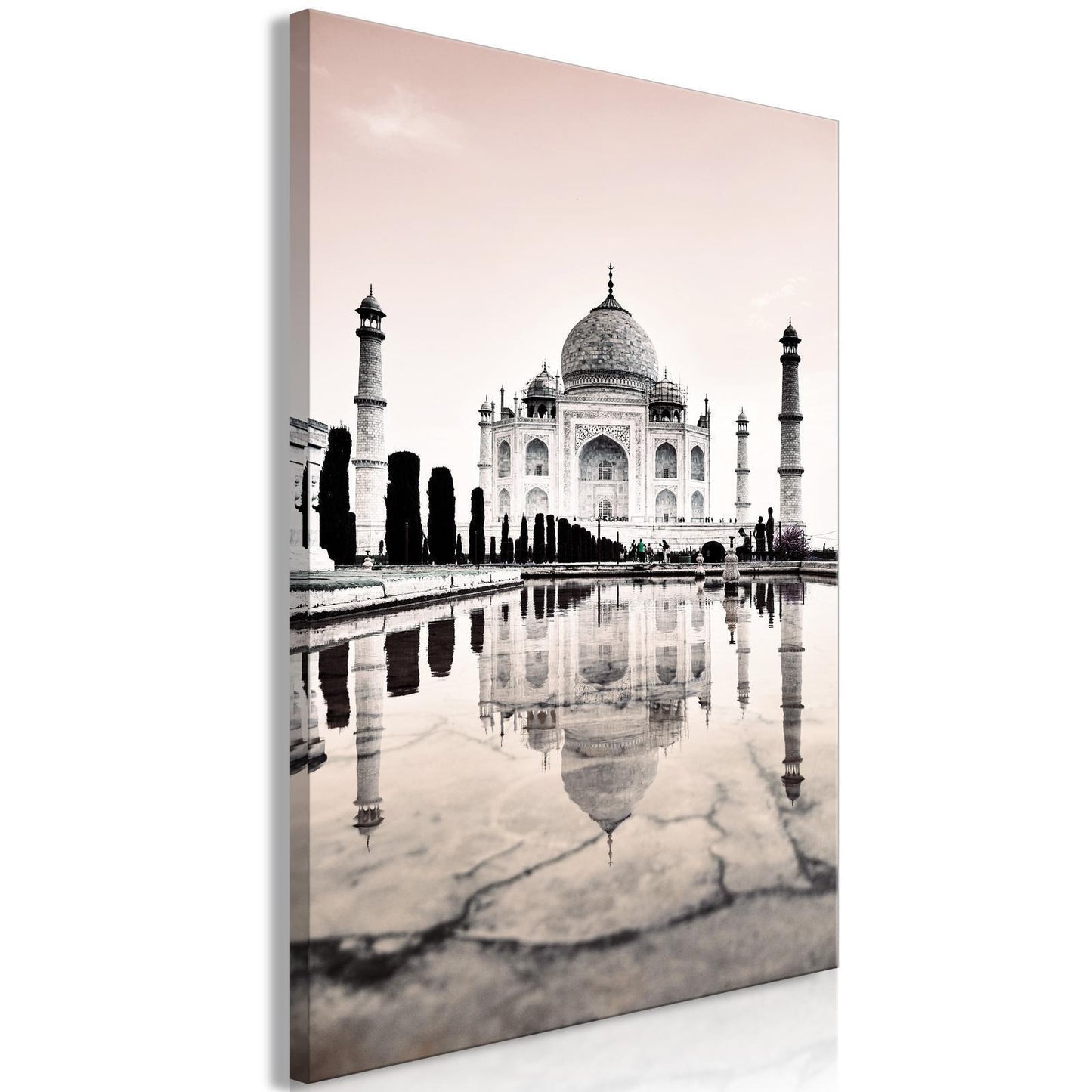 Gemälde - Taj Mahal (1 Teil) Vertikal