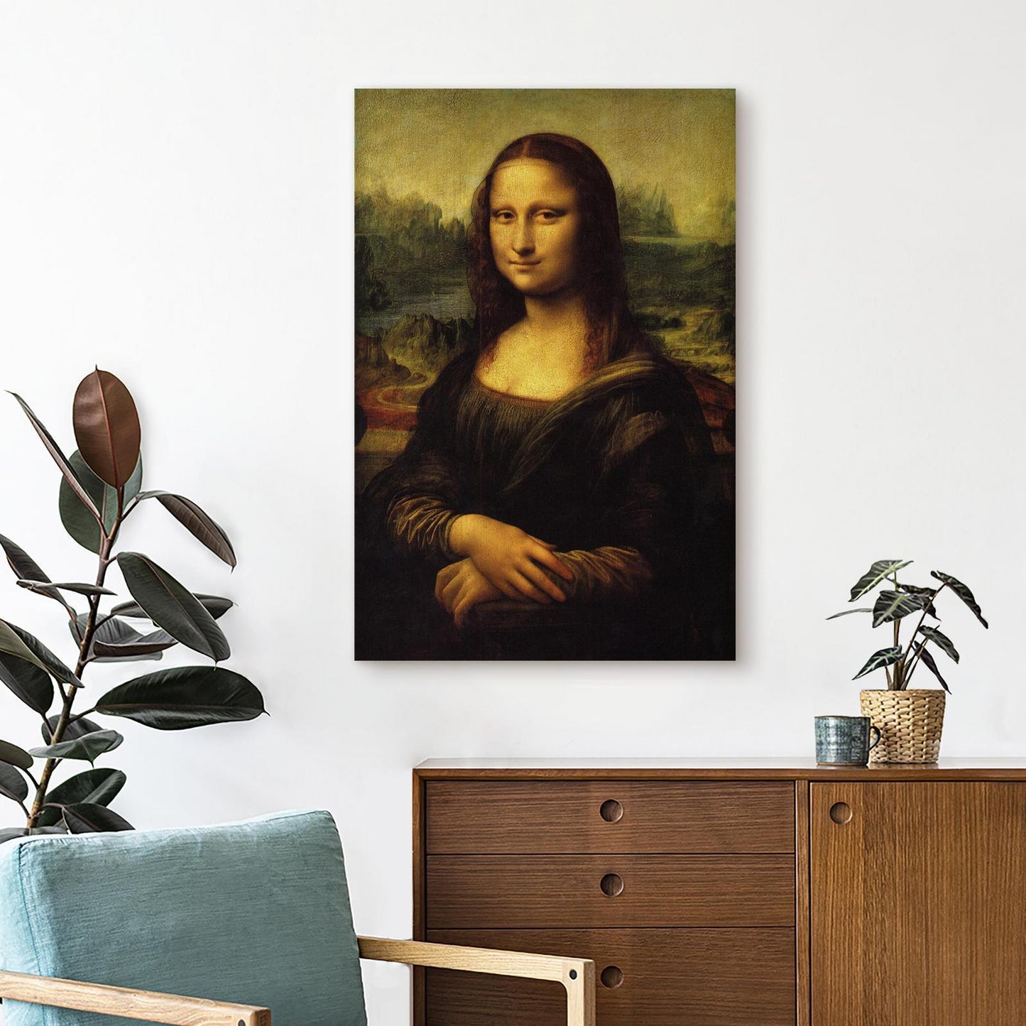 Schilderij - Mona Lisa