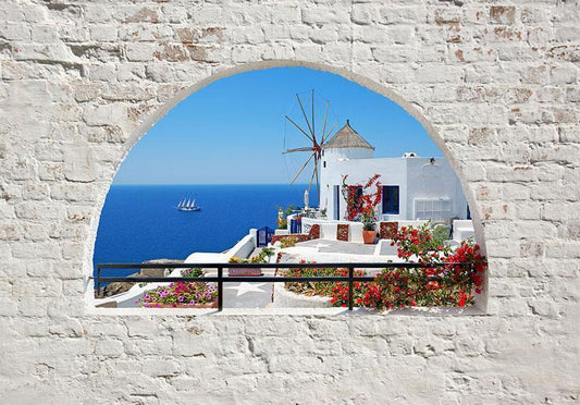 Photo Wallpaper - Summer in Santorini