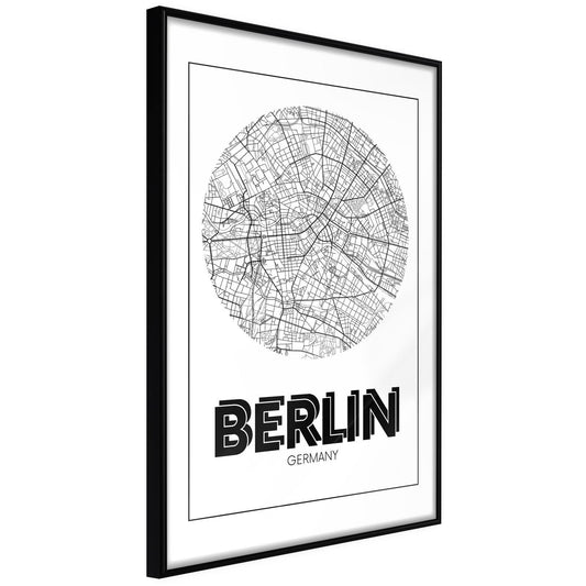 Stadtplan: Berlin (rund)