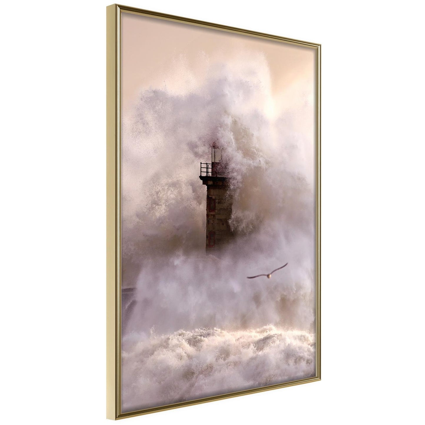 Lighthouse During a Storm