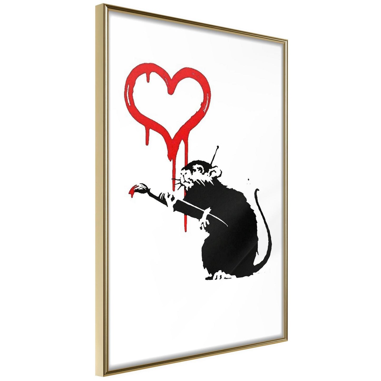 Banksy: Liebesratte