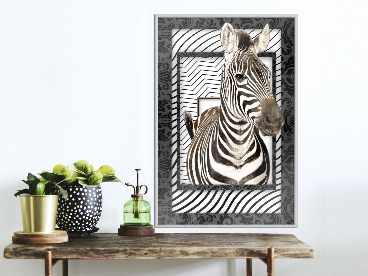 Zebra in the Frame